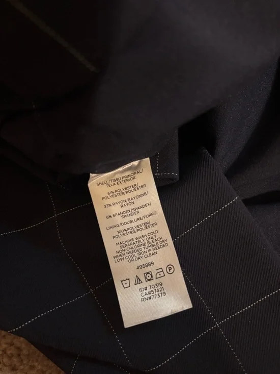 Ann Taylor Bi-stretch Windowpane Dress - Picture 3 of 3